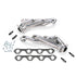 BBK 79-93 Mustang 5.0 Shorty Unequal Length Exhaust Headers - 1-5/8 Silver Ceramic - Striker Modified