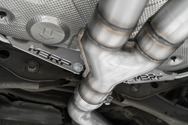 2019+ MBRP Hyundai Veloster Turbo Cat Back - Aluminized - Striker Modified