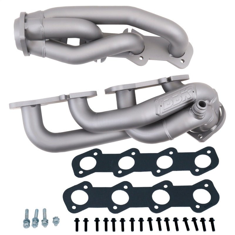 BBK 97-03 Ford F Series Truck 4.6 Shorty Tuned Length Exhaust Headers - 1-5/8 Titanium Ceramic - Striker Modified
