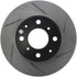 StopTech Power Slot 93-00 Honda Civic DX w/ Rr Drum Brakes Front Left Rotor - Striker Modified