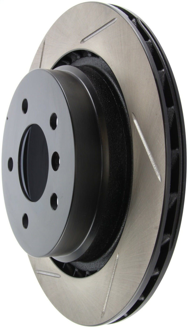 StopTech Power Slot BMW (E36) Rear Right SportStop Slotted Rotor - Striker Modified