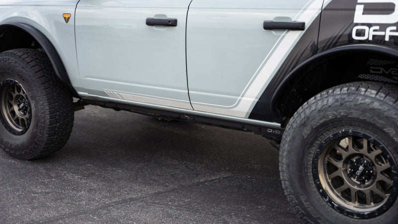 DV8 Offroad 21-23 Ford Bronco Pinch Weld Covers - Striker Modified