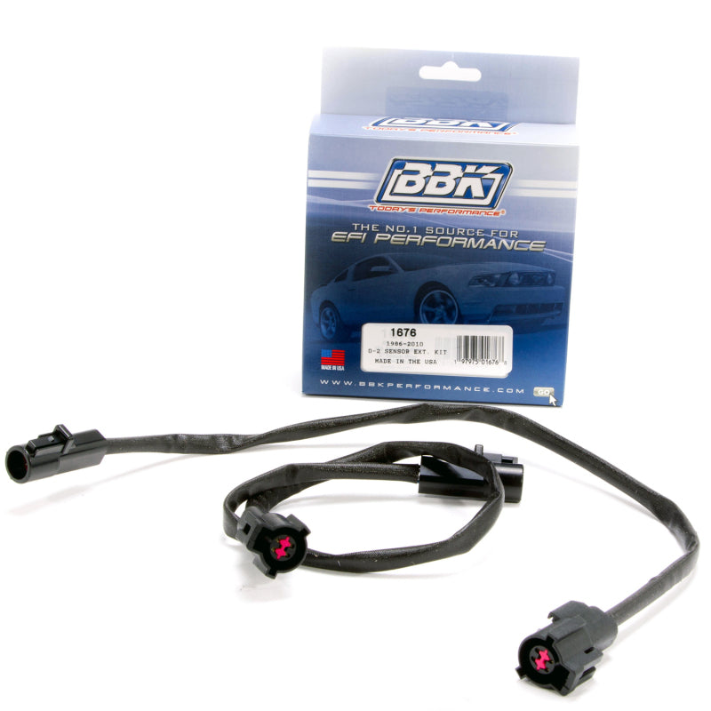 BBK 86-10 Mustang 5.0 4.6 O2 Sensor Wire Harness Extensions (pair) - Striker Modified