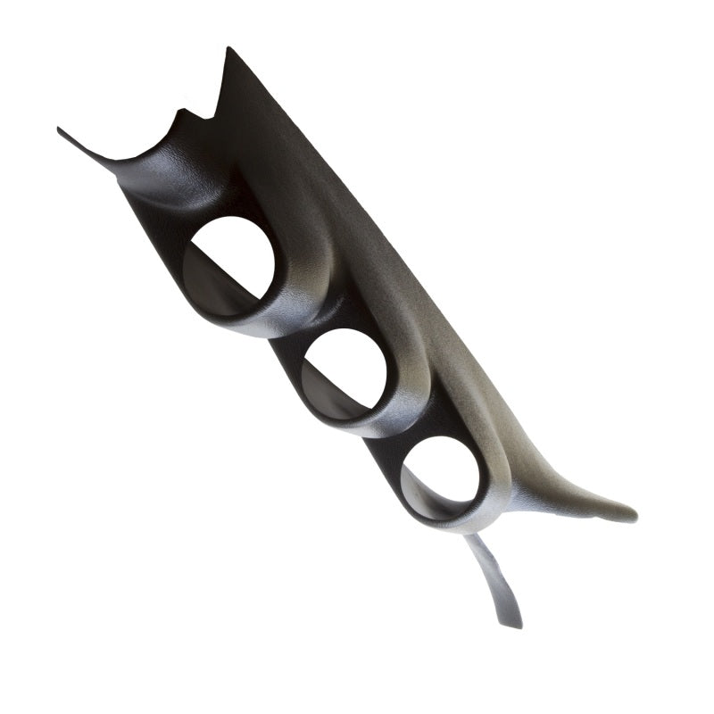 Autometer 10-14 Ford Mustang (Hard Top ONLY) 52mm Black Triple Replacement Pillar Pod - Striker Modified