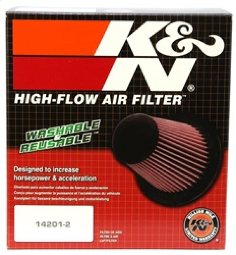 K&N Universal Clamp-On Air Filter 6in FLG / 7-1/2in B / 5in T / 6-1/2in H - Striker Modified