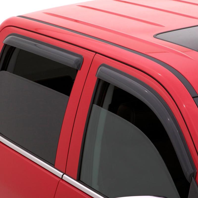 AVS 97-04 Mitsubishi Montero Sport Ventvisor Outside Mount Window Deflectors 4pc - Smoke - Striker Modified