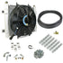BD Diesel Xtruded Trans Oil Cooler - 1/2 inch Cooler Lines - Striker Modified