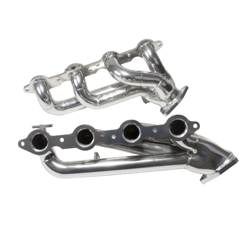 BBK 99-04 GM Truck SUV 4.8 5.3 Shorty Tuned Length Exhaust Headers - 1-3/4 Silver Ceramic - Striker Modified