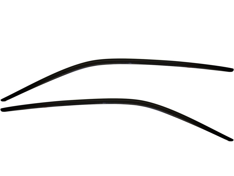 AVS 10-18 Chevy Camaro Ventvisor Outside Mount Window Deflectors 2pc - Smoke - Striker Modified