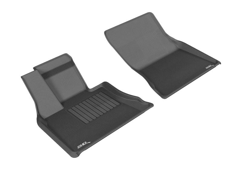 3D MAXpider 2014-2019 BMW X5/X6 F15/F16 Kagu 1st Row Floormat - Black - Striker Modified
