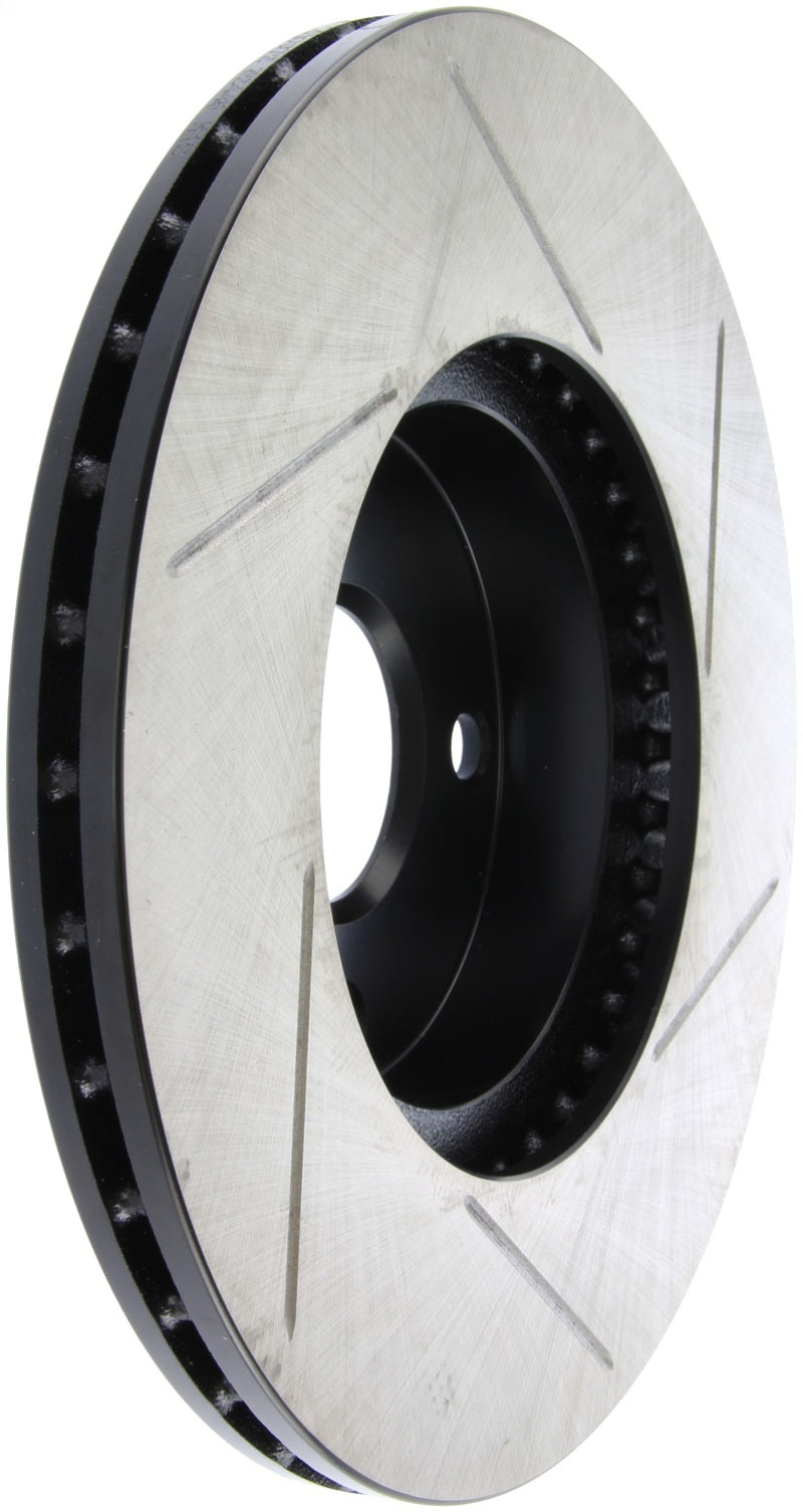 StopTech Power Slot 94-97/99-05 Mazda Miata (01-05 Normal Suspension Only) Slotted Front Right Rotor - Striker Modified