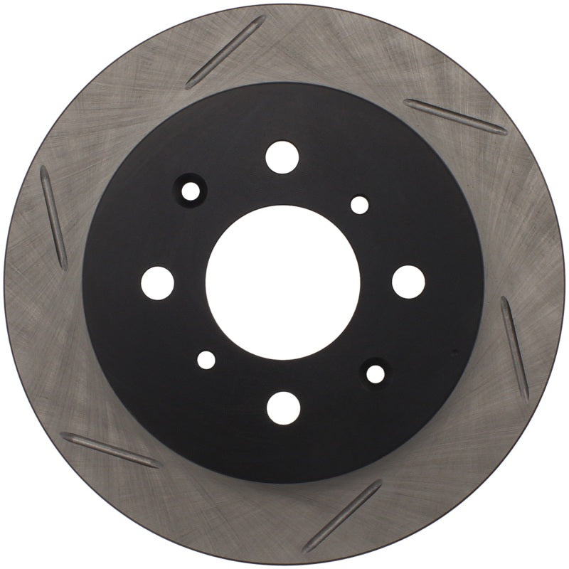StopTech Power Slot Rear Right Rotor 90-01 Integra (exc. Type R) /all 93-00 Civic w rear disc/93-9 - Striker Modified