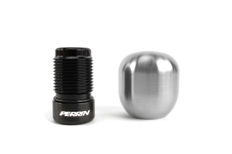 Perrin 13-20 & 2022 BRZ / 2022 Toyota GR86 Automatic Brushed Barrel 1.85in SS Shift Knob - Striker Modified