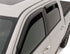 AVS 09-18 Dodge RAM 1500 Crew Cab Ventvisor Outside Mount Window Deflectors 4pc - Smoke - Striker Modified