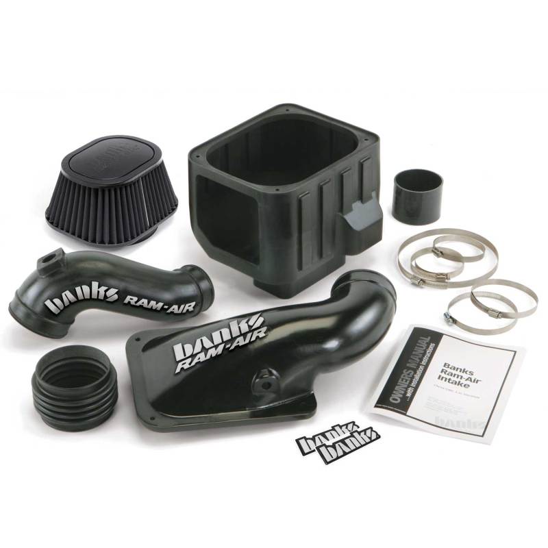 Banks Power 01-04 Chevy 6.6L LB7 Ram-Air Intake System - Dry Filter - Striker Modified
