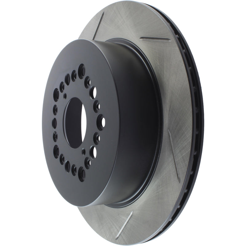StopTech Power Slot 93-94 Lexus LS Series / 95-00 LS400 / 92-00 SC 400 Rear Right Slotted Rotor - Striker Modified