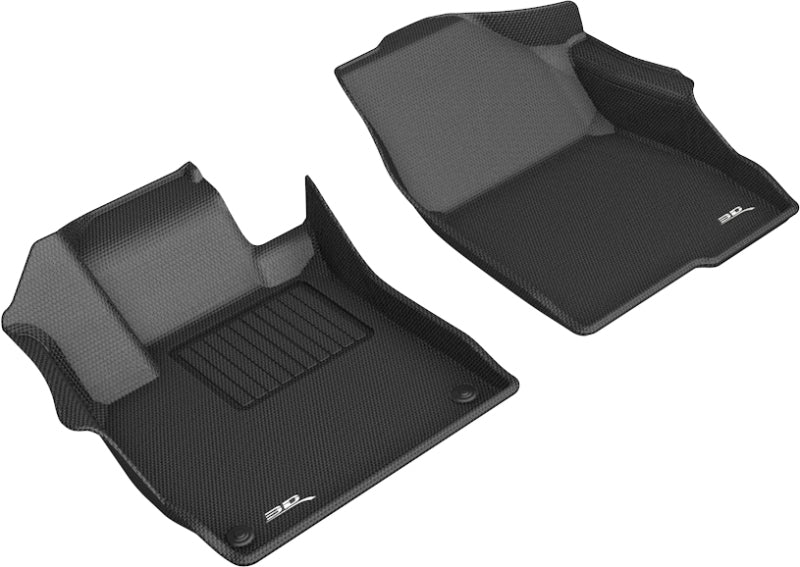 3D MAXpider 2018-2020 Honda Accord Kagu 1st Row Floormat - Black - Striker Modified