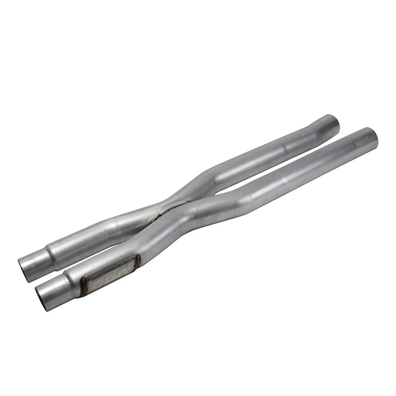BBK 15-20 Ford Mustang GT 5.0L Resonator Delete X-Pipe (For Use w/Shorties Or Stock Manifolds) - Striker Modified