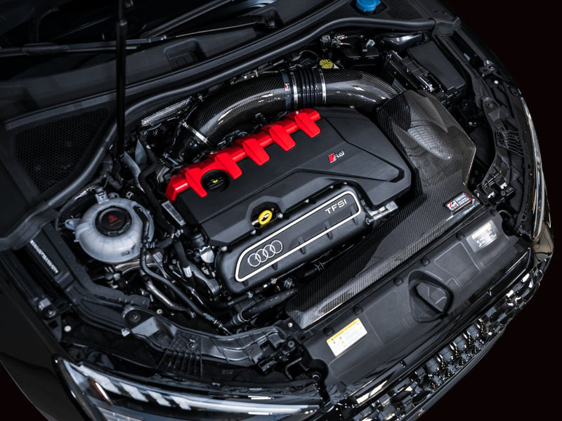 AWE Tuning Audi RS3 / TT RS S-FLO Closed Carbon Fiber Intake - Striker Modified