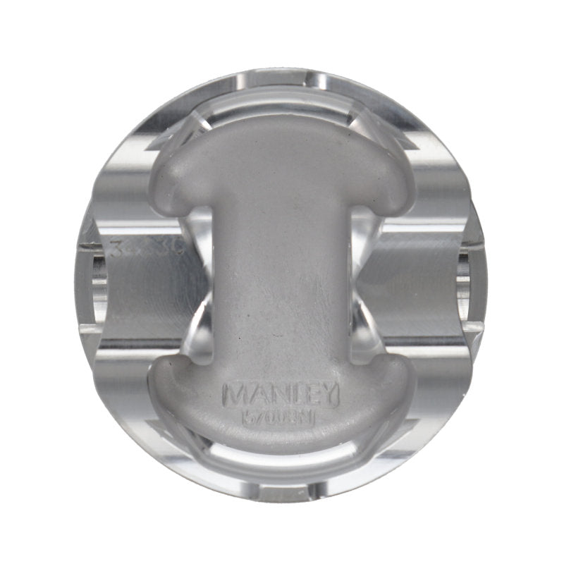 Manley Nissan (SR20DE/DET) 86.5mm +.5mm Oversized Bore 8.5:1 Dish Piston Set with Ring - Striker Modified