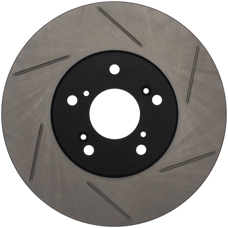 StopTech Power Slot Slotted 99-08 Acura TL (STD Caliper) / 01-03 CL / 04-09 TSX Front Left Rotor - Striker Modified