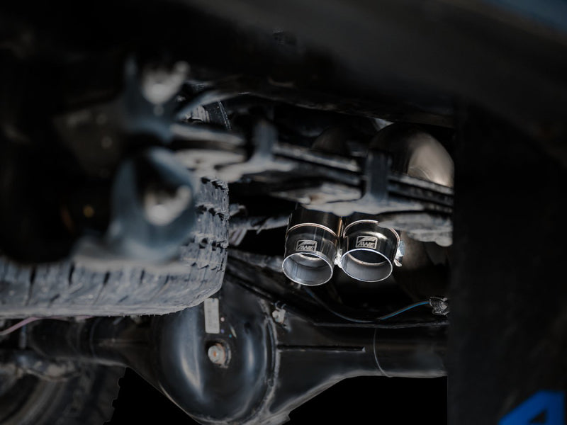 AWE 2016-2022 Toyota Tacoma 0FG Exhaust with BashGuard - No Tips - Striker Modified