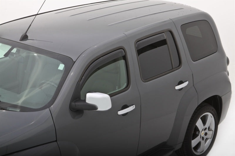 AVS 06-11 Chevy HHR Ventvisor In-Channel Front & Rear Window Deflectors 4pc - Smoke - Striker Modified