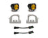 Baja Designs 21+ Ford Bronco Sport S1 WC LED Fog Pocket Light Kit - Amber - Striker Modified