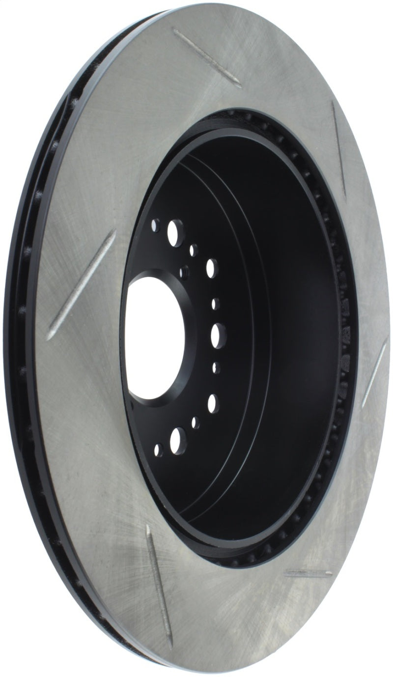 StopTech Power Slot 93-94 Lexus LS Series / 95-00 LS400 / 92-00 SC 400 Rear Right Slotted Rotor - Striker Modified