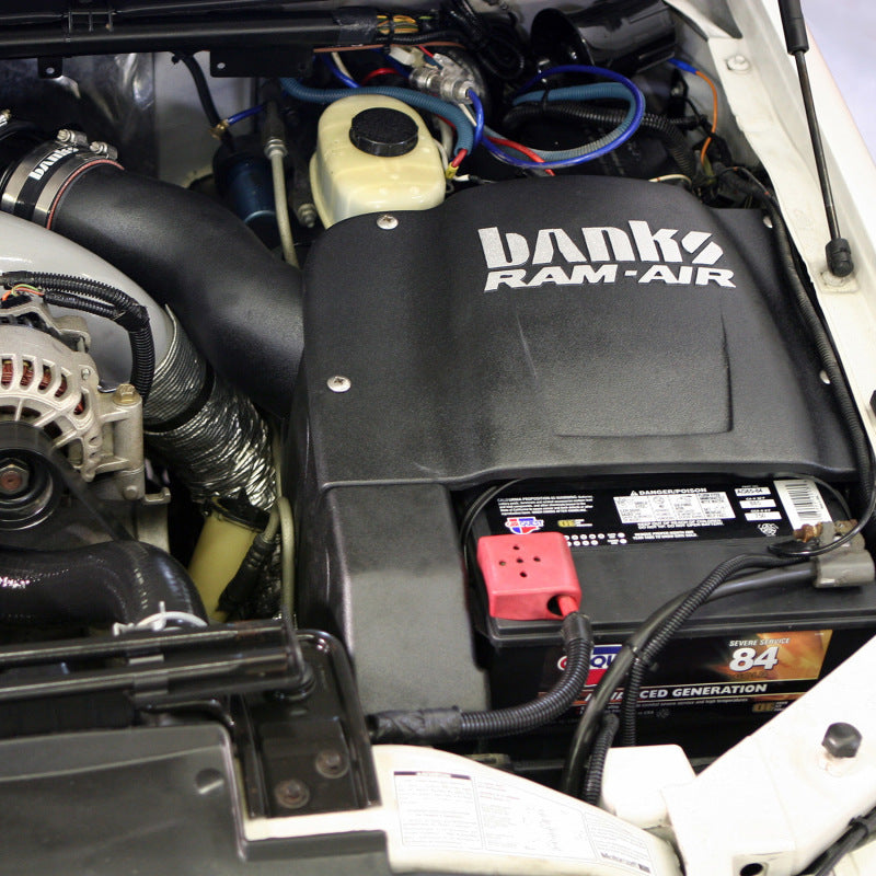 Banks Power 99-03 Ford 7.3L Ram-Air Intake System - Dry Filter - Striker Modified