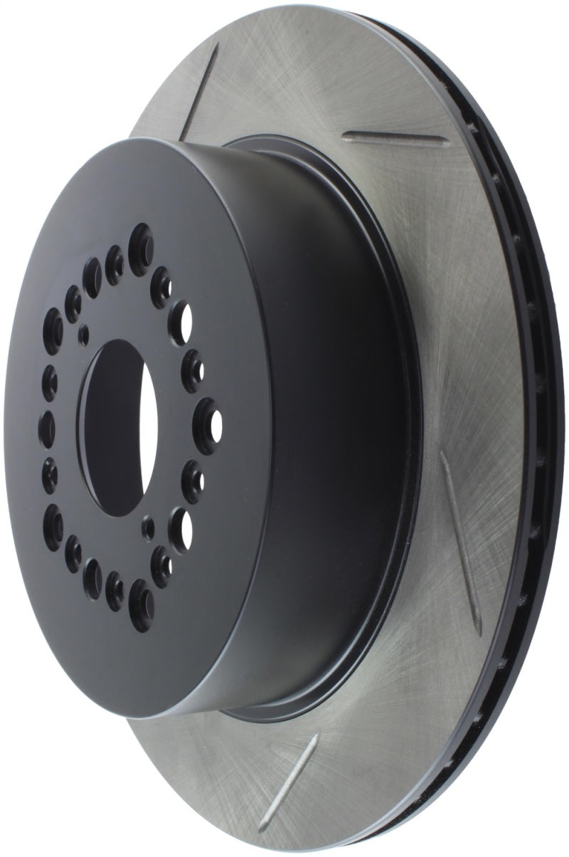 StopTech Power Slot 93-94 Lexus LS Series / 95-00 LS400 / 92-00 SC 400 Rear Right Slotted Rotor - Striker Modified