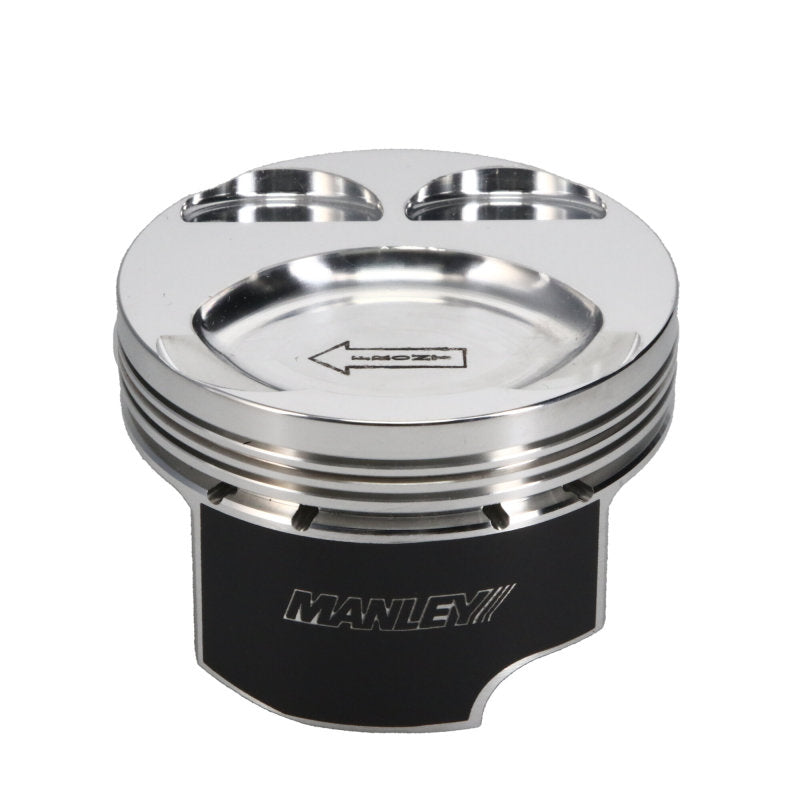 Manley MazdaSpeed 3 MZR 2.3L 87.75mm Bore -13.3cc Dome 9.5:1 CR  Pistons w/ Rings - Set of 4 - Striker Modified