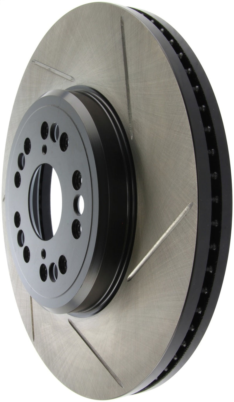 StopTech Power Slot 95-00 Lexus LS400/LS430/LS460/LS600h L Slotted Left Front Rotor - Striker Modified