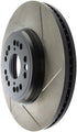 StopTech Power Slot 95-00 Lexus LS400/LS430/LS460/LS600h L Slotted Left Front Rotor - Striker Modified