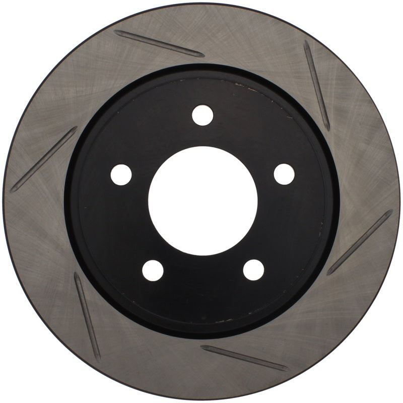 StopTech Power Slot 07-09 Mazdaspeed 3 Slotted Left Rear Rotor - Striker Modified
