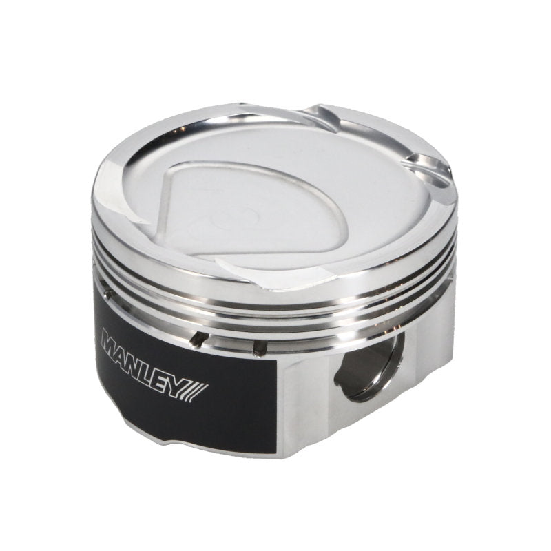Manley 2013+ Subaru BRZ (FA20) 86.25mm Bore 11.4cc Dish Platinum Series Piston Set w/ Rings - Striker Modified