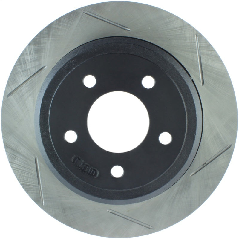 StopTech Power Slot 03-08 Crown Victoria/Grand Marquis Rear Left Slotted Rotor - Striker Modified