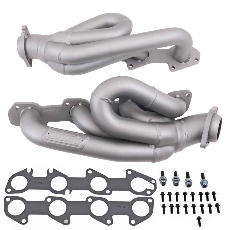 BBK 03-08 Dodge Ram 1500 5.7L Hemi Shorty Tuned Length Exhaust Headers - 1-3/4 Titanium Ceramic - Striker Modified