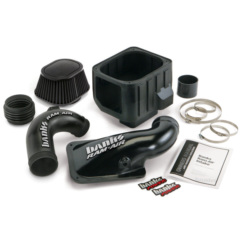 Banks Power 04-05 Chevy 6.6L LLY Ram-Air Intake System - Dry Filter - Striker Modified
