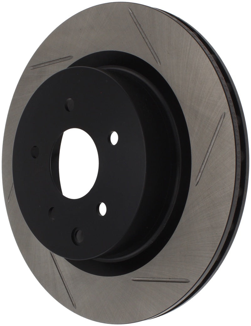 StopTech Power Slot 03-07 350z/ 03-04 G35 w/ Brembo SportStop Slotted Rear Right Rotor - Striker Modified