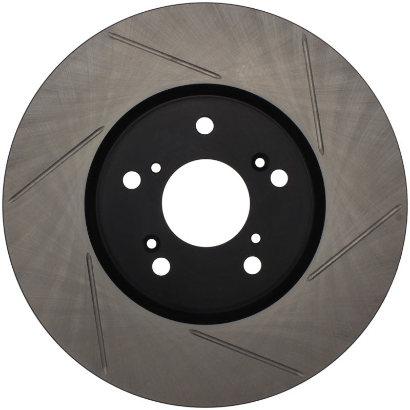StopTech Power Slot Slotted 04-08 Accura TL (Brembo Caliper) Front Right Rotor - Striker Modified