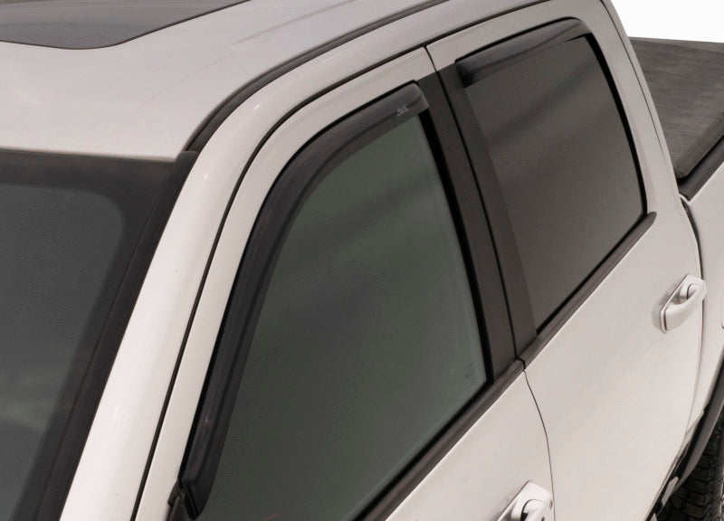 AVS 22-23 Toyota Tundra Ext. Cab/DC Ventvisor Front & Rear Window Deflectors 4pc - Smoke - Striker Modified
