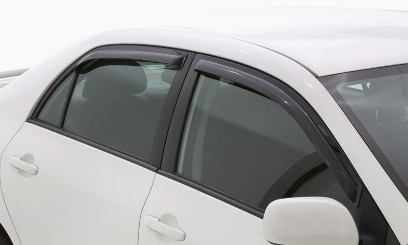 AVS 2018 Toyota Camry Ventvisor In-Channel Window Deflectors - 4pc - Smoke - Striker Modified