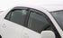 AVS 2018 Toyota Camry Ventvisor In-Channel Window Deflectors - 4pc - Smoke - Striker Modified