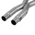 BBK 15-20 Ford Mustang GT 5.0L Resonator Delete X-Pipe (For Use w/Shorties Or Stock Manifolds) - Striker Modified