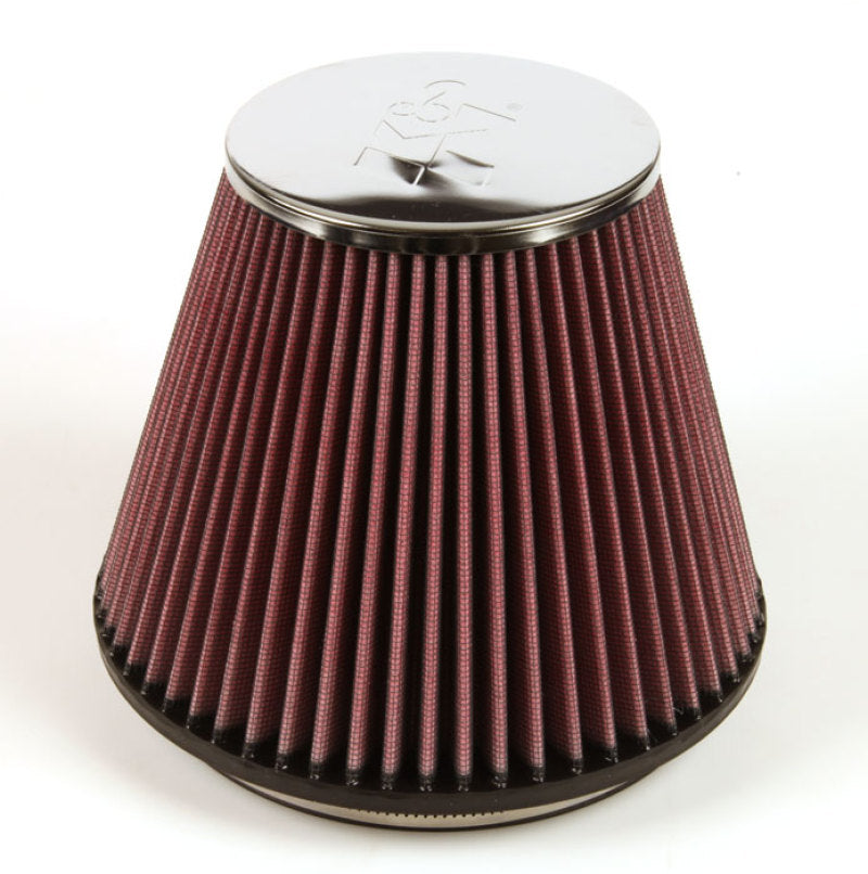 K&N Round Tapered Universal Air Filter 6in Flange ID x 7.5in Base OD x 4.5in Top OD x 6in H - Striker Modified