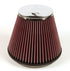 K&N Round Tapered Universal Air Filter 6in Flange ID x 7.5in Base OD x 4.5in Top OD x 6in H - Striker Modified