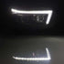AlphaRex 10-13 Toyota 4Runner PRO-Series Projector Headlights Plank Style Black w/Seq Signal/DRL - Striker Modified