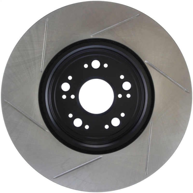 StopTech Power Slot 95-00 Lexus LS400/LS430/LS460/LS600h L Slotted Left Front Rotor - Striker Modified