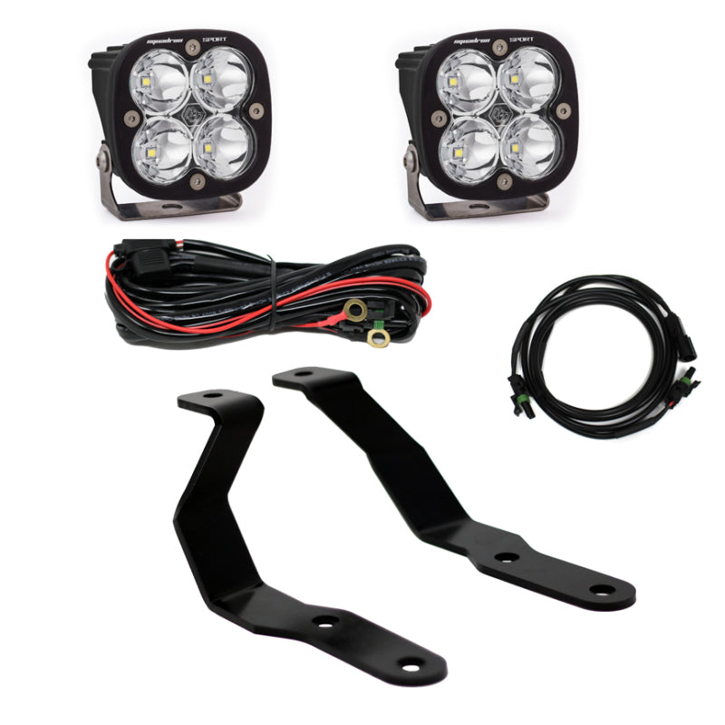 Baja Designs 2019+ Ford Ranger Squadron Sport A-Pillar Kit - Striker Modified